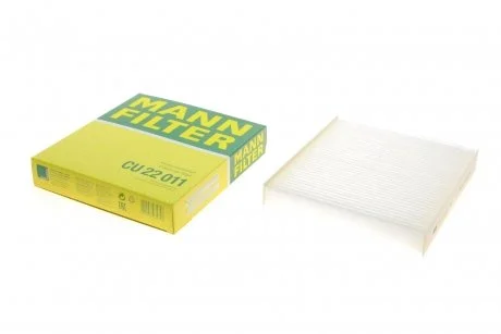 Фільтр салону Renault Captur/Clio/Logan 13-/Arkana/Duster 18-/Jogger 22-/Nissan Juke/Micra 17- MANN CU 22 011