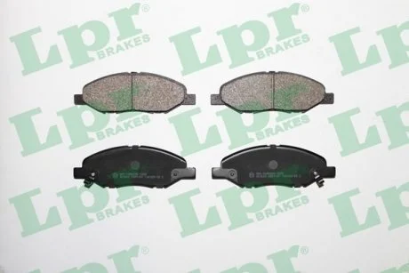 Комплект гальмівних колодок з 4 шт. дисків LPR 05P1497
