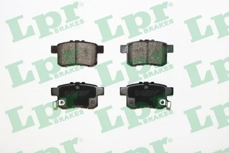 Комплект гальмівних колодок з 4 шт. дисків LPR 05P1569