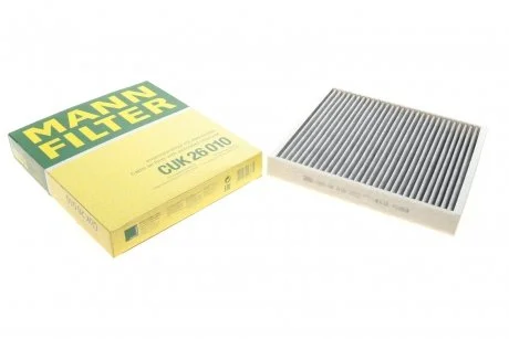 Фільтр салону Skoda Fabia/Roomster/VW Polo 99-10 (вугільний) MANN CUK 26 010