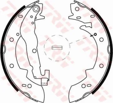 Комплект гальмівних колодок з 4 шт. барабанів TRW GS6237