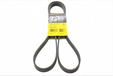 Ремінь генератора Opel Astra J/Corsa D 1.7CDTI 09-15/Ford Focus 1.8TDCi 98-04 Contitech 6PK1715