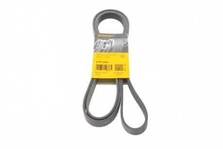 Ремінь генератора MB Sprinter CDI (-AC) (з обводним роликом) Contitech 6PK2264