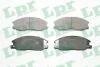 Комплект гальмівних колодок з 4 шт. дисків LPR 05P860 (фото 1)