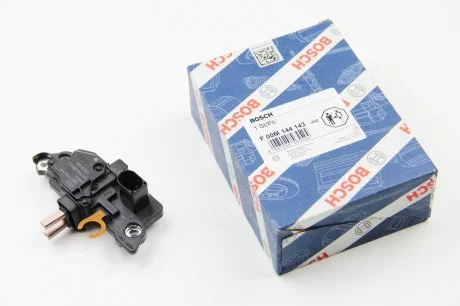 Фото 1 - регулятор генератора BOSCH F00M144143 Регулятор генератора BOSCH F00M144143 (фото 1)