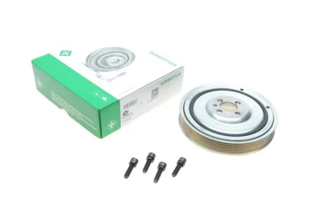 Шків колінвалу Fiat Doblo 1.9TD 01- (169x30) 6PK (з болтом) INA 544008020