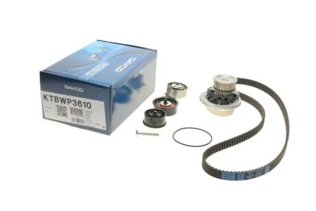 Комплект ременя ГРМ + водяна помпа DAYCO KTBWP3610