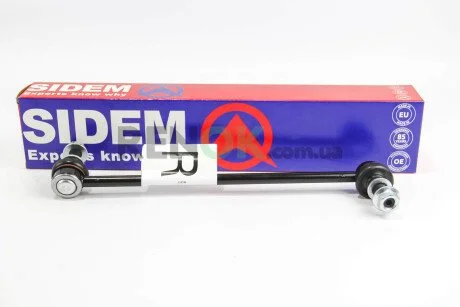 Тяга cтабілізатора перед. Renault Koleos/Nissan X-Trail/Qashqai/Murano 03- Пр. SIDEM 41365