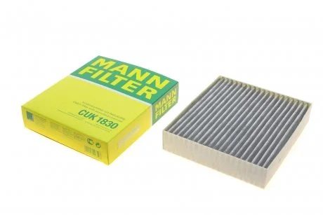 Фильтр салона Mitsubishi Colt 04-12/Smart Forfour 04-06/Roadster 03-05 (угольный) MANN CUK 1830