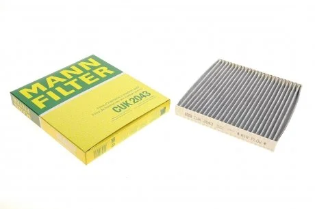 Фільтр салону Mazda 2 03-07/Mazda 6 02-13/Mazda CX-7 06-13 (вугільний) MANN CUK 2043