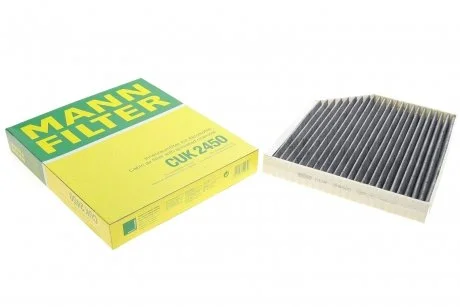 Фільтр салону Audi A4/A6 1.8-4.2TFSI 07- (вугільний) MANN CUK 2450