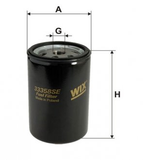 Фільтр паливний WIX = FN PP845/2 WIX FILTERS 33358SE