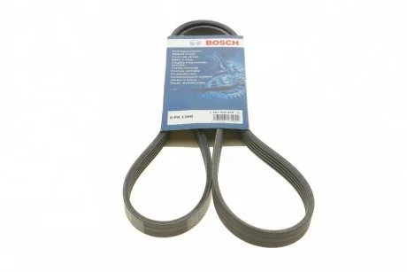 Ремінь генератора VW Passat B5/Audi A4/A6 1.6/1.8/2.0 95-05/MB A-class (W169) 1.5-2.0 04-12(5PK1300) BOSCH 1987946070