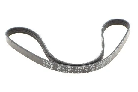 Ремінь генератора Fiat Doblo 1.6i 01- (4PK875) BOSCH 1987947897