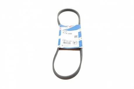 Ремінь генератора поліклиновий Hyundai Tucson/i30/Kia Sportage/Carens/Ceed/Suzuki Grand Vitara 04-/Audi/BMW/Mazda BOSCH 1987947898