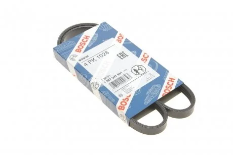 Поліклиновий ремінь 4PK1028 1 987 947 861 BOSCH 1987947861
