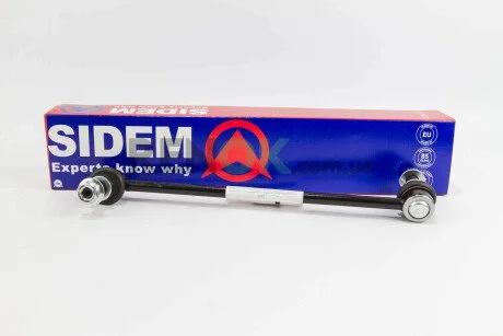 Тяга cтабілізатора перед. Renault Koleos/Nissan X-Trail/Qashqai/Murano 03- Л. SIDEM 41364
