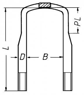 Стремянка рессоры PETERS PE AUTOMOTIVE 045.071-00A (фото 1)