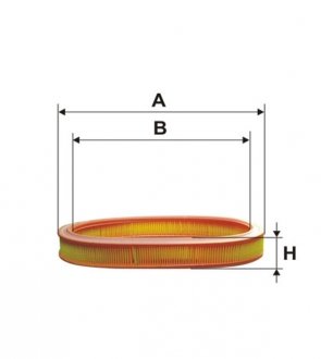 Фільтр повітряний WIX = FN AE251 WIX FILTERS WA6004