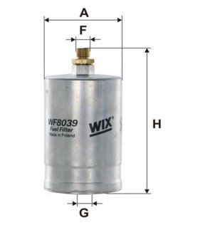 Фільтр паливний WIX = FN PP835 WIX FILTERS WF8039