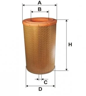 Фільтр повітряний WIX = FN AM464 WIX FILTERS 42411E