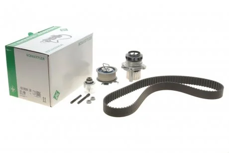 Водяний насос + комплект зубчатого ременя 530 0201 32 INA 530020132