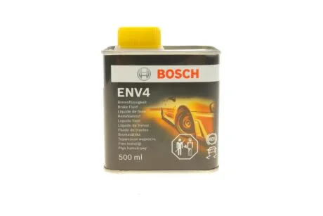 Рідина гальмівна DOT4 (0.5L) ENV4 (металева каністра) BOSCH 1987479201