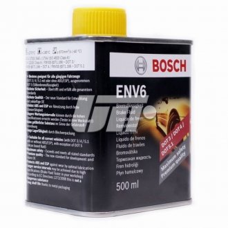 Тормозная жидкость DOT3/DOT4/DOT5.1 ENV6 (0.5L) BOSCH 1987479206