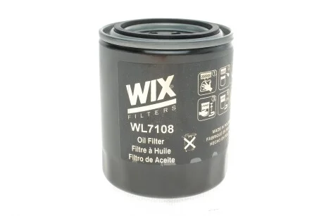 Фільтр масляний WIX = FN OP558 WIX FILTERS WL7108