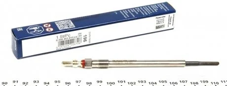 Свічка розжарювання Fiat Doblo/Ducato/Opel Combo 1.6D/2.0CDTI Multijet 10- BOSCH 0250403011