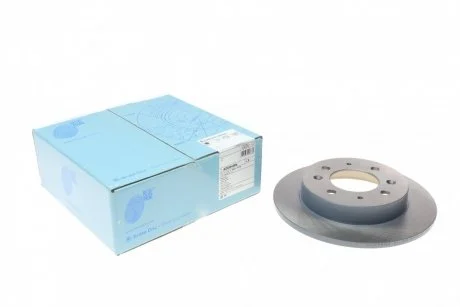 Диск гальмівний (задній) Kia Cerato 1.5-2.0 04-09 (258x10) BLUE PRINT ADG04386