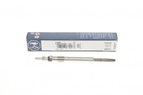 Свічка розжарювання VW Passat/Audi A4/A6 2.5TDI 98- (12V) BOSCH 0250212018