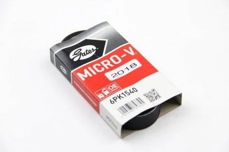 Ремінь генератора VW Golf/BMW/Ford/Opel Gates 6PK1540