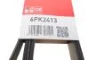 Ремінь генератора Audi A4/A5/A6 3.0 TDI/3.2 FSI 05-/MB E-class (W124/S124) 2.8-3.0T 93-96 M104/M103 Gates 6PK2413 (фото 5)