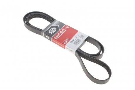 Ремінь генератора поліклиновий Gates 6PK2373