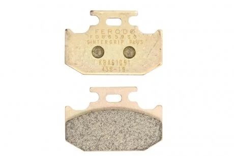 Гальмівні колодки FE PLUS = -AXLE=R FERODO FDB659SG