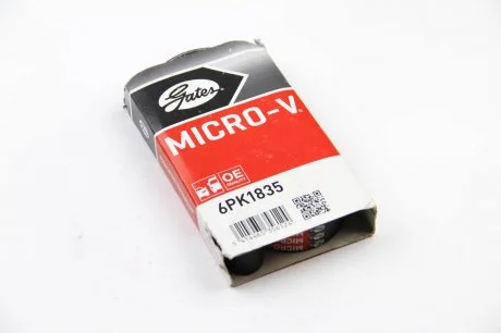 Ремінь генератора Renault Master 2.2/2.5 dCi Gates 6PK1835