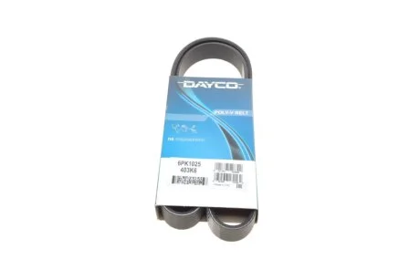 Ремінь генератора Peugeot Boxer 2.5D/TD 94-02 (ALT,PS) DAYCO 6PK1025