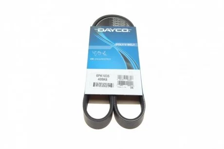 Ремінь генератора VW Caddy 1.9D/SDI -03 (WP,TP) DAYCO 6PK1035