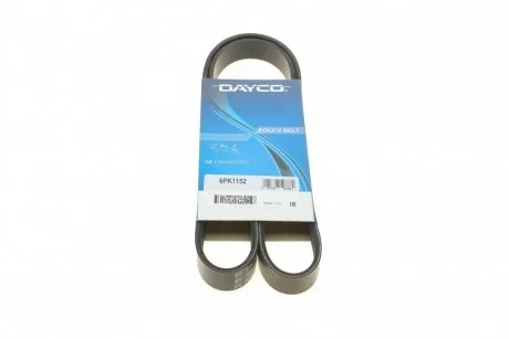 Ремінь генератора Peugeot Boxer 1.9TD DAYCO 6PK1152