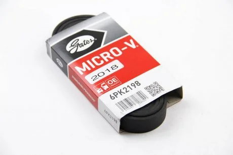 Ремінь генератора MB Sprinter CDI (-AC) 00-06 Gates 6PK2198