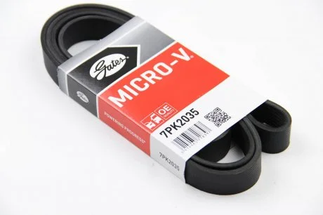 Ремінь генератора MB Sprinter 3.0CDI OM642 Gates 7PK2035