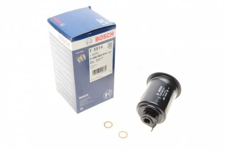 Фільтр паливний Toyota Camry 2.2/3.0 96-02/Mitsubishi Pajero/Pajero Sport 2.4-3.5 91- BOSCH 0450905914
