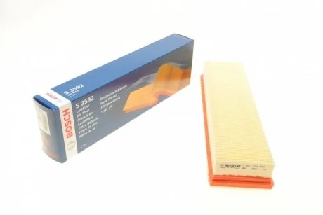 Фільтр повітряний Peugeot 206/307 1.4i 03- BOSCH 1457433592