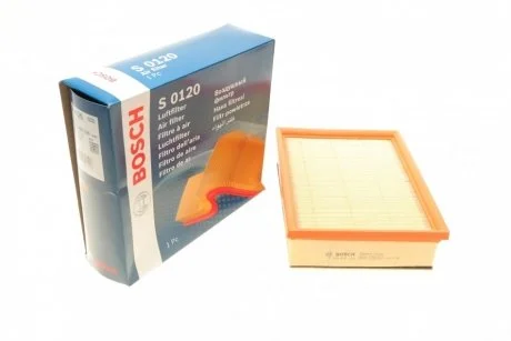 Фільтр повітряний Citroen C4/Peugeot 307 1.8 16V/2.0 16V 04- BOSCH F026400120