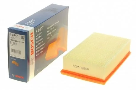Фільтр повітряний Nissan Cube/Juke/Micra/Note/NV200/Renault Clio/Modus 1.2-2.0 03- BOSCH F026400047
