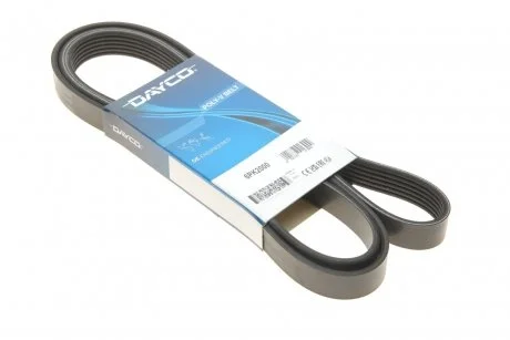 Ремінь генератора VW Crafter 2.5TDI (-AC) /MB OM601/602 (+PS) DAYCO 6PK2000