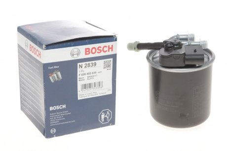Фильтр топливный MB Sprinter 2.2CDI OM651 (с датчиком) BOSCH F026402839 (фото 1)