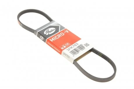 Ремінь генератора Honda Civic IV/ Mazda 626 1.6-2.0 -95 Gates 3PK763