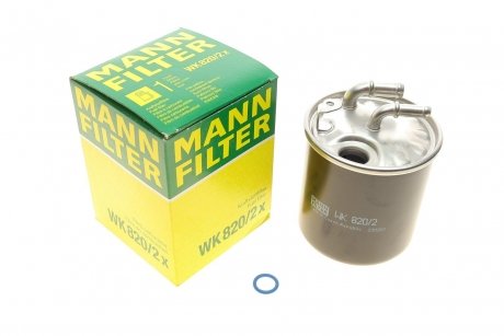 Фильтр топливный MB Sprinter 906/Vito (W639) 2.0D-3.0D 10- OM651/642 MANN WK 820/2 X (фото 1)